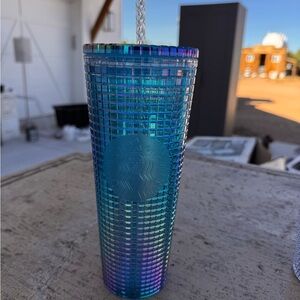 Starbucks Blue Iridescent Textured Tumbler Philippines 2023